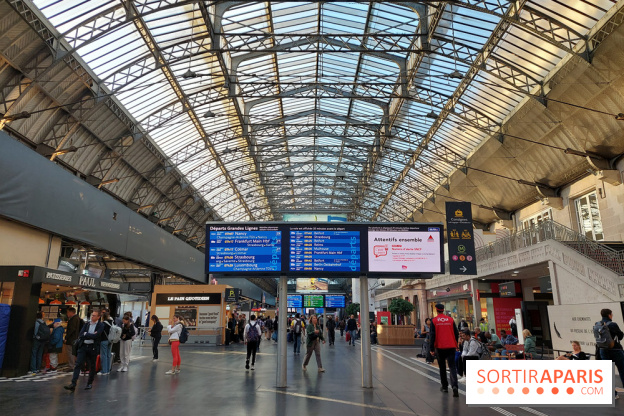 Visuels Paris - Gare de l'est - transport - train - SNCF