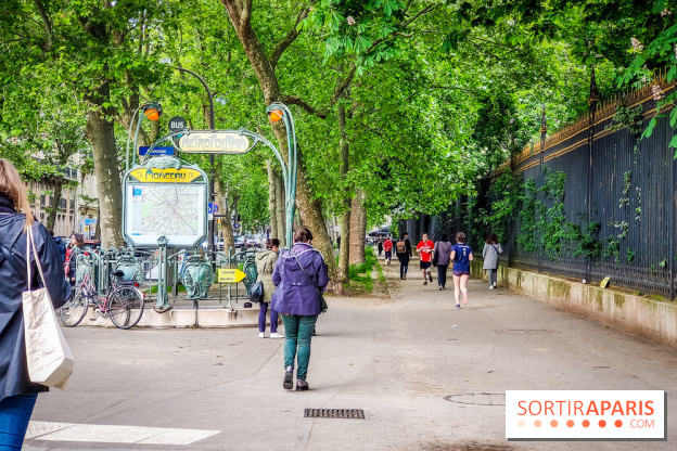 Visuels Paris - métro parc
