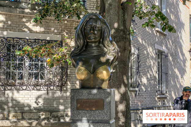 Visuels Paris - Montmartre buste Dalida