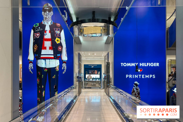Pop up Tommy Hilfiger x Richard Quinn au Printemps Haussmann
