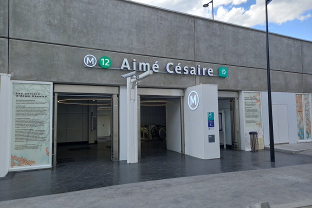 Métro Aimé Césaire