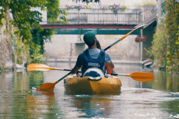 Une balade en canoë le long du Grand Morin, à Crécy-la-Chapelle (77)