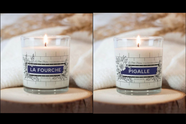 Une collection de bougies inspirée du métro parisien
