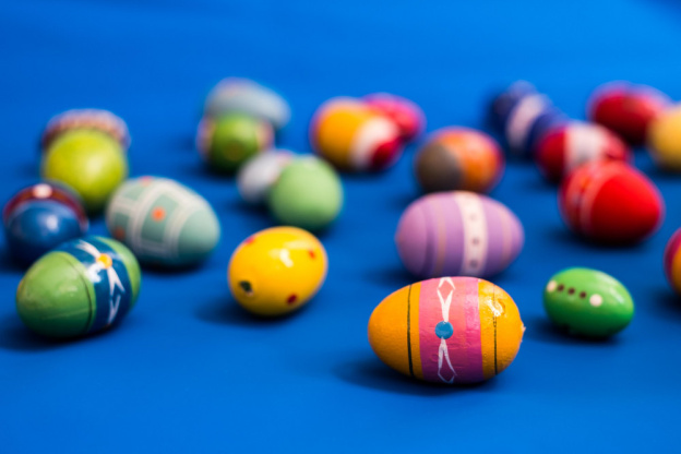 Chasse aux oeufs et aux déchets