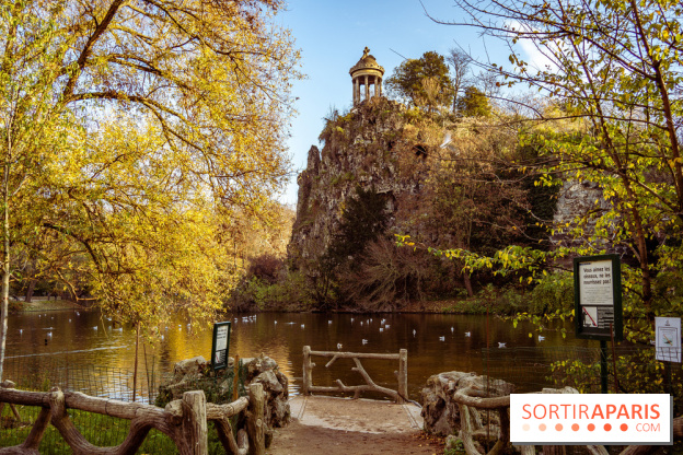 Parc Buttes Chaumont automne