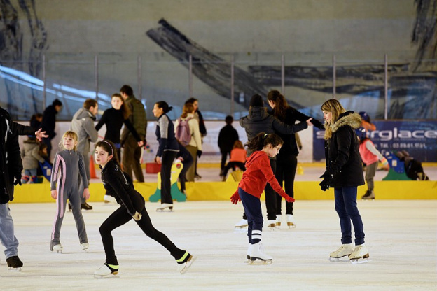 La patinoire Thierry Monier, à Courbevoie (92)