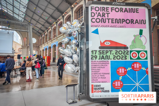 Foire foraine d'art contemporain, l'exposition ludique et immersive du 104 - nos photos