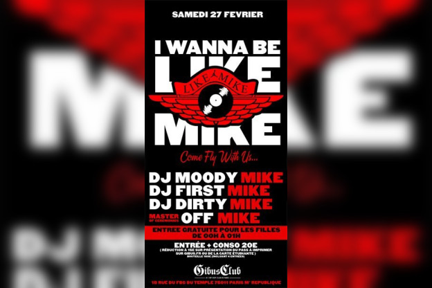 I wanna be like Mike
gibus