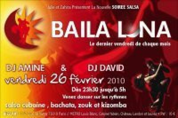 baila luna
blizz'art
soirée salsa