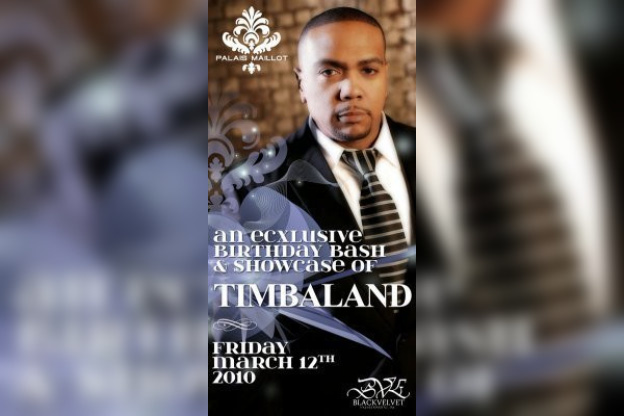 timbaland palais maillot