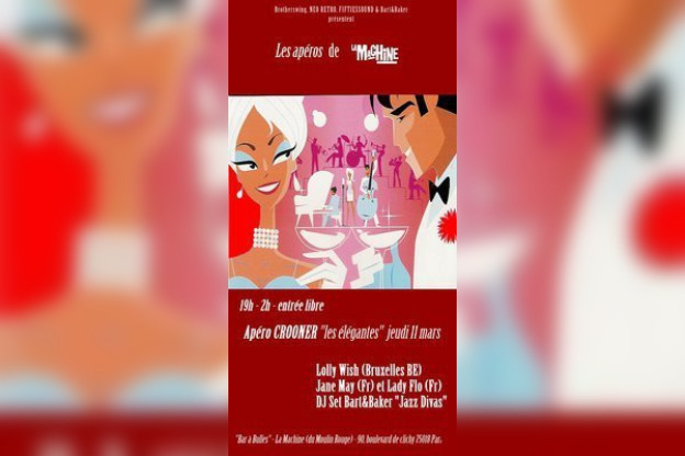 apéro crooner la machine du moulin rouge