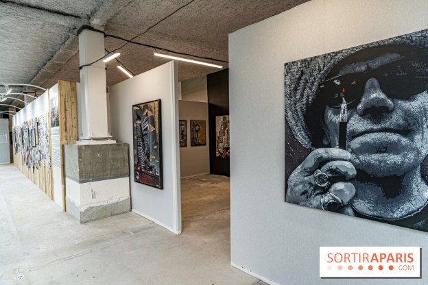 Exposition Jef Aérosol à Paris, 40 ans de pochoirs