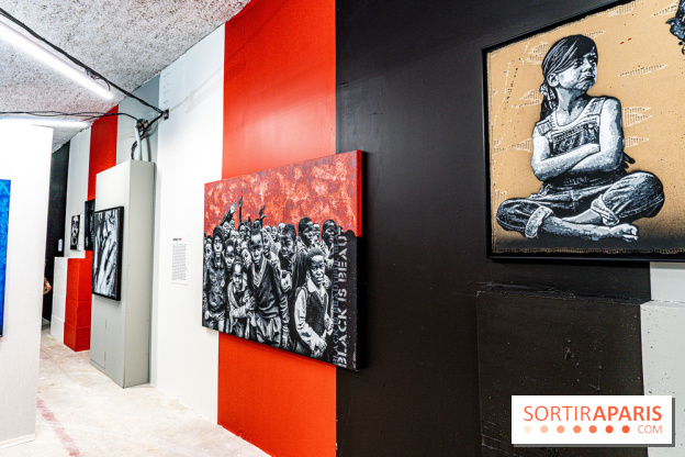 Exposition Jef Aérosol à Paris, 40 ans de pochoirs