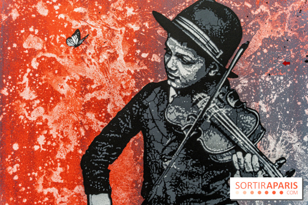 Exposition Jef Aérosol à Paris, 40 ans de pochoirs