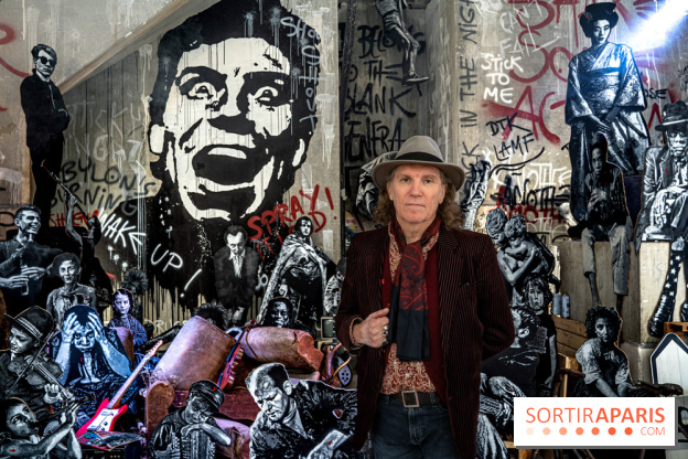 Exposition Jef Aérosol à Paris, 40 ans de pochoirs