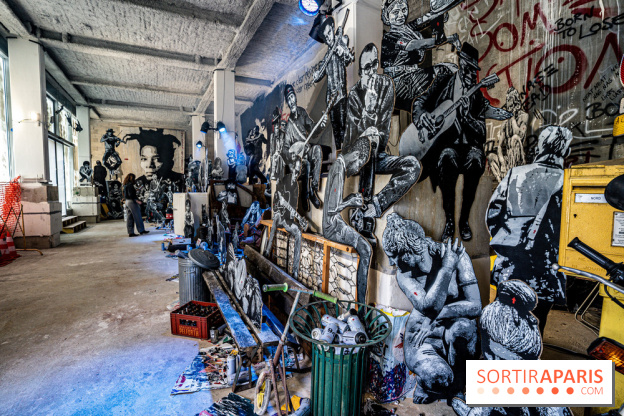 Exposition Jef Aérosol à Paris, 40 ans de pochoirs