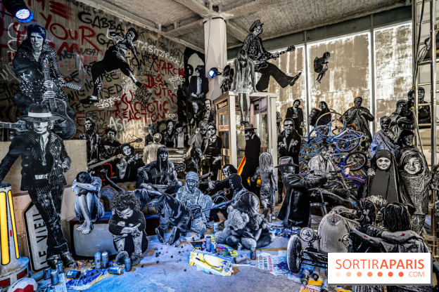 Exposition Jef Aérosol à Paris, 40 ans de pochoirs