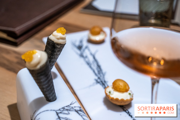 Le Corot restaurant étoilé des Etangs de Corot, les photos du lieu rénové et ses menus