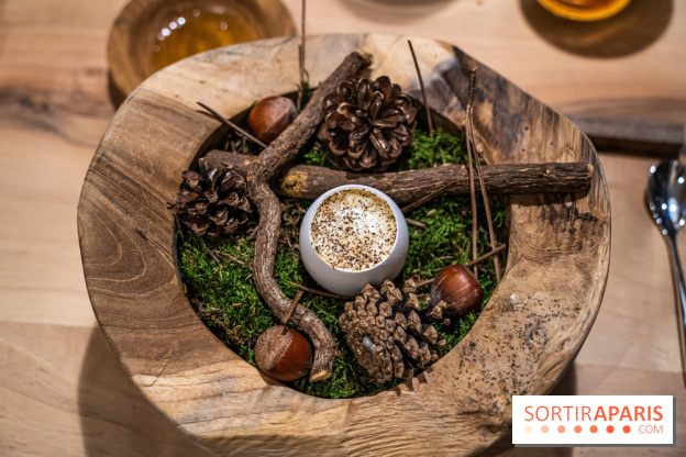 Le Corot restaurant étoilé des Etangs de Corot, les photos du lieu rénové et ses menus