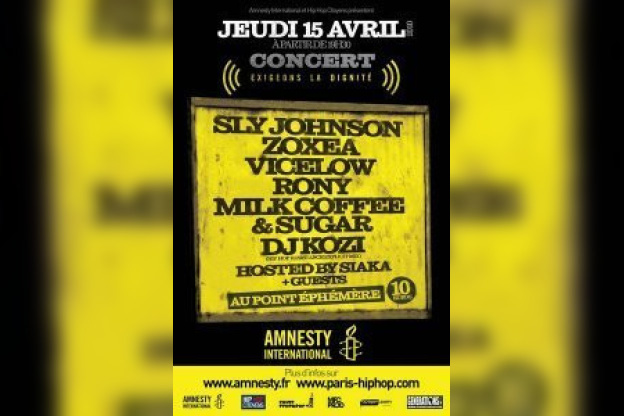 Concert Amnesty International
Exigeons la Dignité