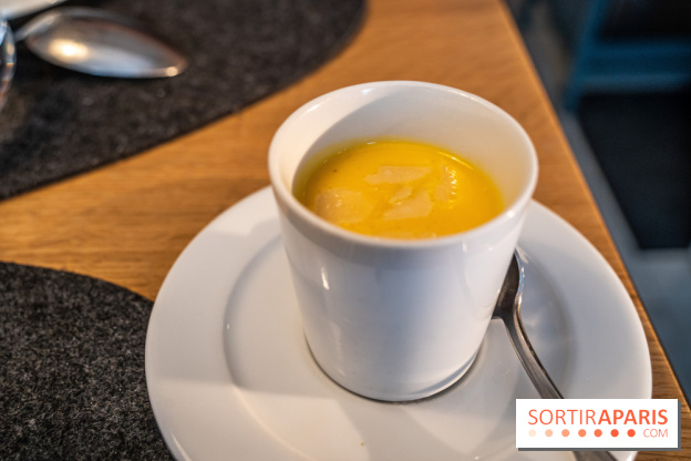 Pianovins restaurant Paris 11e - velouté de butternut