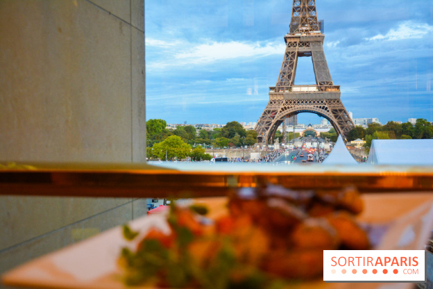 Les Îlots de Chaillot, le resto abordable avec vue sur la Tour Eiffel !