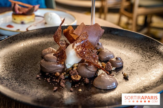 Sphère restaurant Paris 8e - dessert chocolat