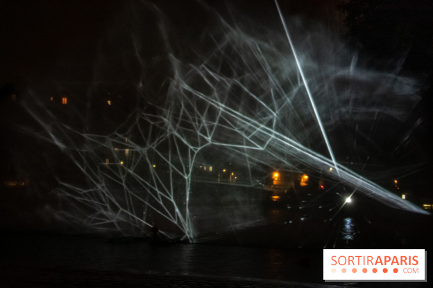 Nuit Blanche 2022 : Constellations, l'installation son et lumière au Canal de l'Ourcq