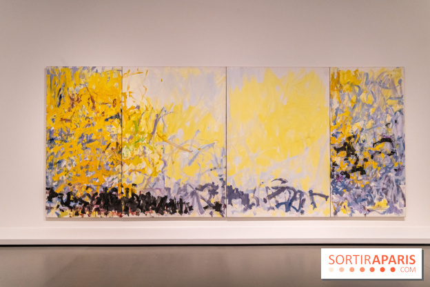 Exposition Monet - Mitchell Fondation Vuitton - Joan Mitchell  -  impressionnisme abstrait
