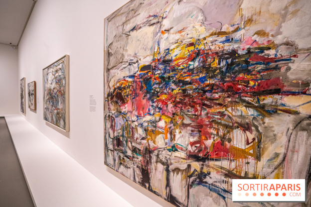 Exposition Monet - Mitchell Fondation Vuitton - Joan Mitchell  -  impressionnisme abstrait