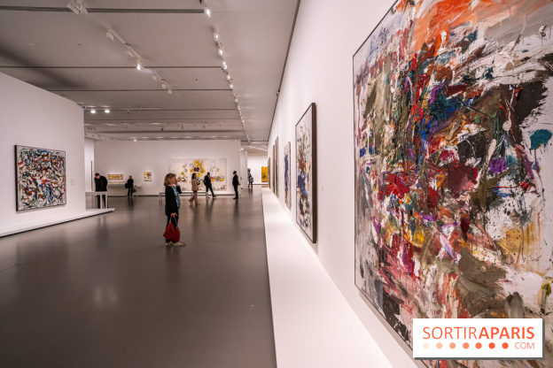 Exposition Monet - Mitchell Fondation Vuitton - Joan Mitchell  -  impressionnisme abstrait
