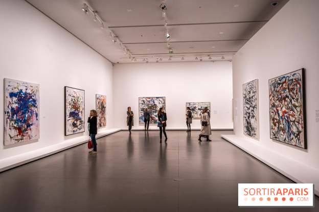 Exposition Monet - Mitchell Fondation Vuitton - Joan Mitchell  -  impressionnisme abstrait