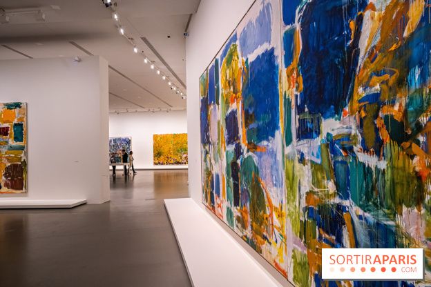 Exposition Monet - Mitchell Fondation Vuitton - Joan Mitchell  -  impressionnisme abstrait