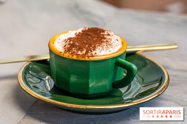 L'Éclair de Génie Café Paris - tasse tiramisu
