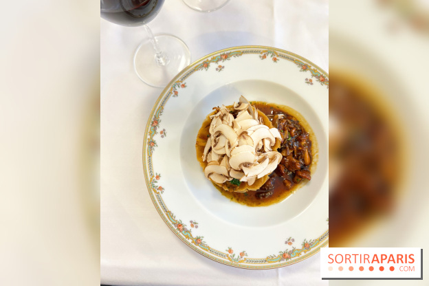 Restaurant Benoit Paris - Champignons d"automne