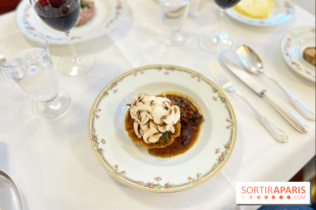 Restaurant Benoit Paris - Champignons d"automne