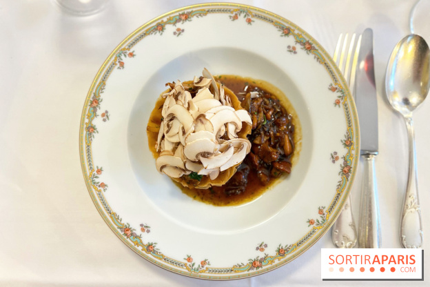 Restaurant Benoit Paris - Champignons d"automne