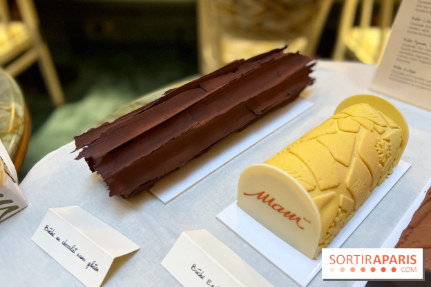 Bûches 2022 MAM - Bûche chocolat sans gluten