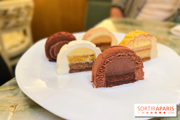 Bûches de Noël 2022 MAM - Découpes