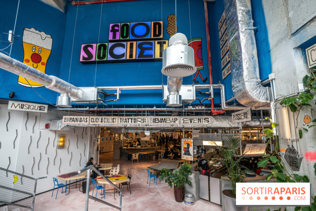 Food Society Paris, le Food court géant à Montparnasse dans le 14