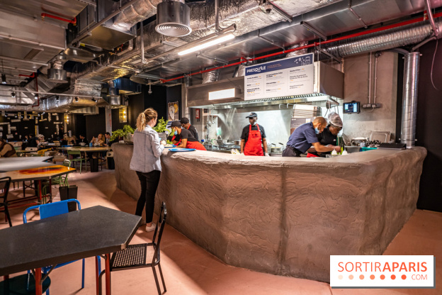 Food Society Paris, le Food court géant à Montparnasse dans le 14
