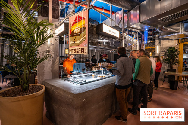 Food Society Paris, le Food court géant à Montparnasse dans le 14