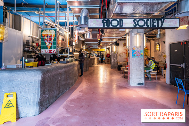 Food Society Paris, le Food court géant à Montparnasse dans le 14
