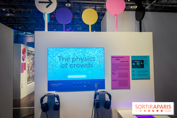 Foules, l'exposition interactive de la Cité des Sciences et de l'Industrie - nos photos