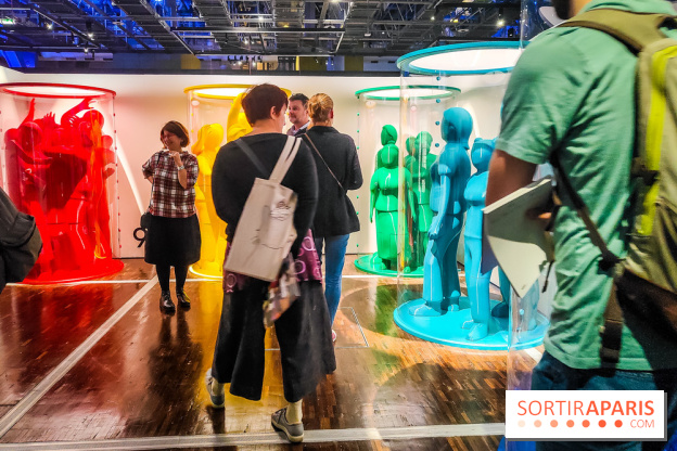 Foules, l'exposition interactive de la Cité des Sciences et de l'Industrie - nos photos