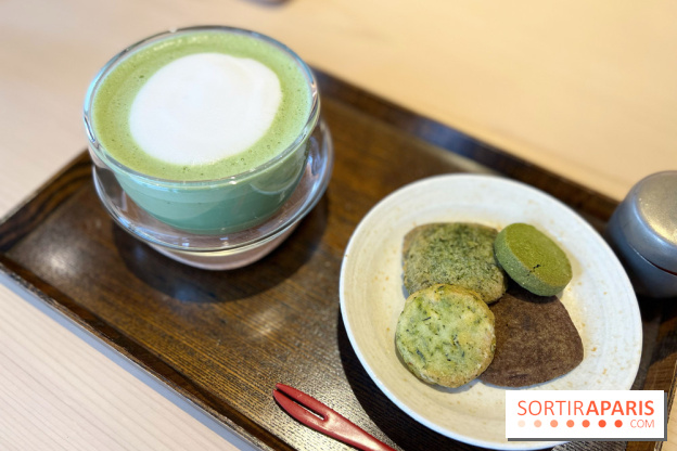 Jugetsudo matcha latte