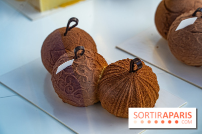 Bûches de Noël et gâteau de réveillon de Philippe Conticini 2022 - buche chocolat