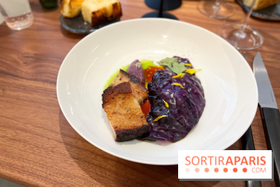 Restaurant La Condesa - Porc chou rouge