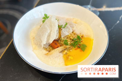 Restaurant Les Parisiens - Risotto fregola Sarda