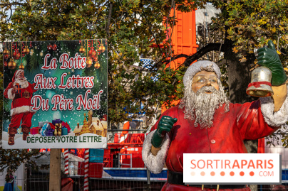 Noël Paris visuels - Père Noel - marché de noël